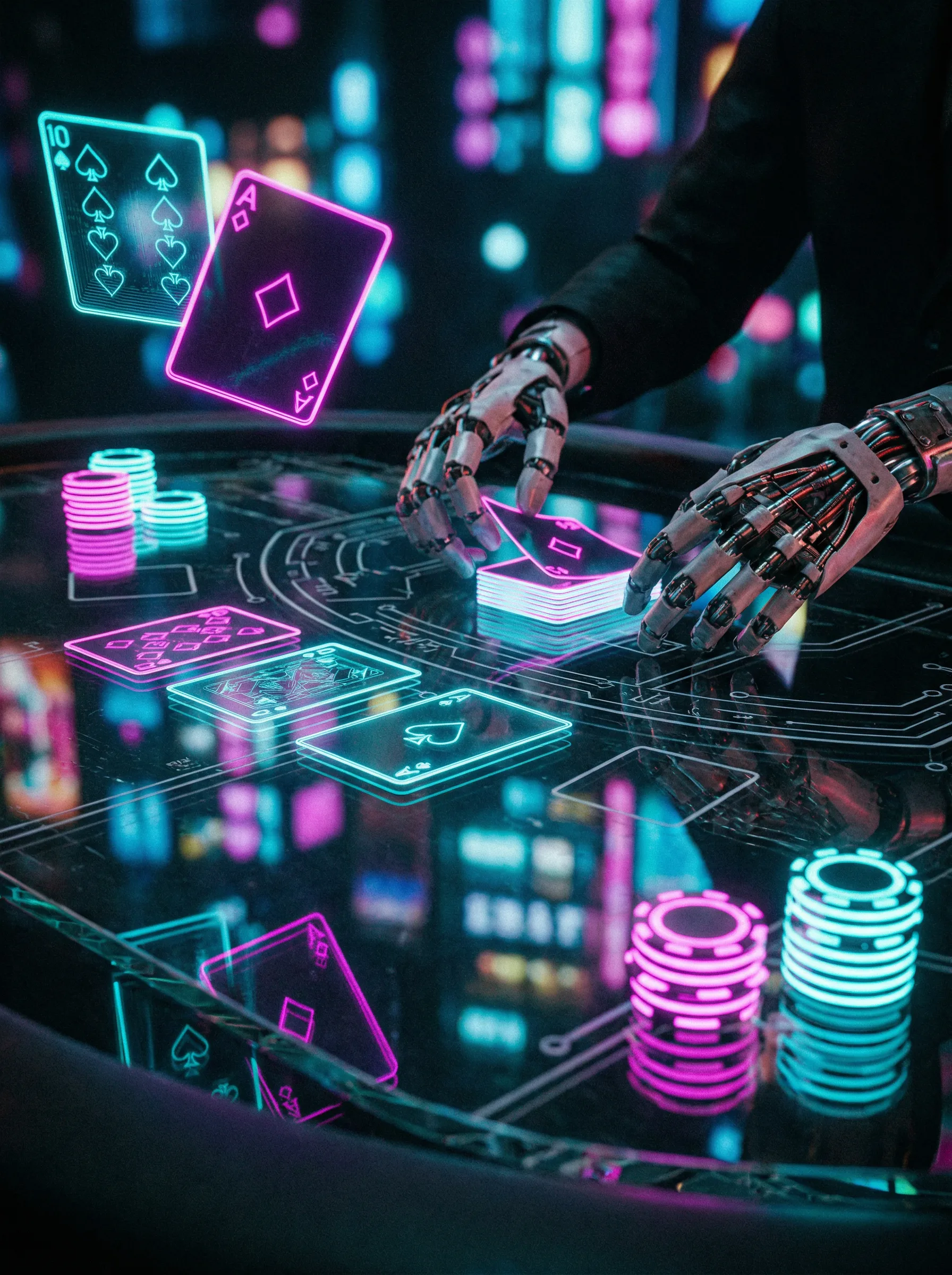 澳门美高梅赛博朋克棋牌对战游戏