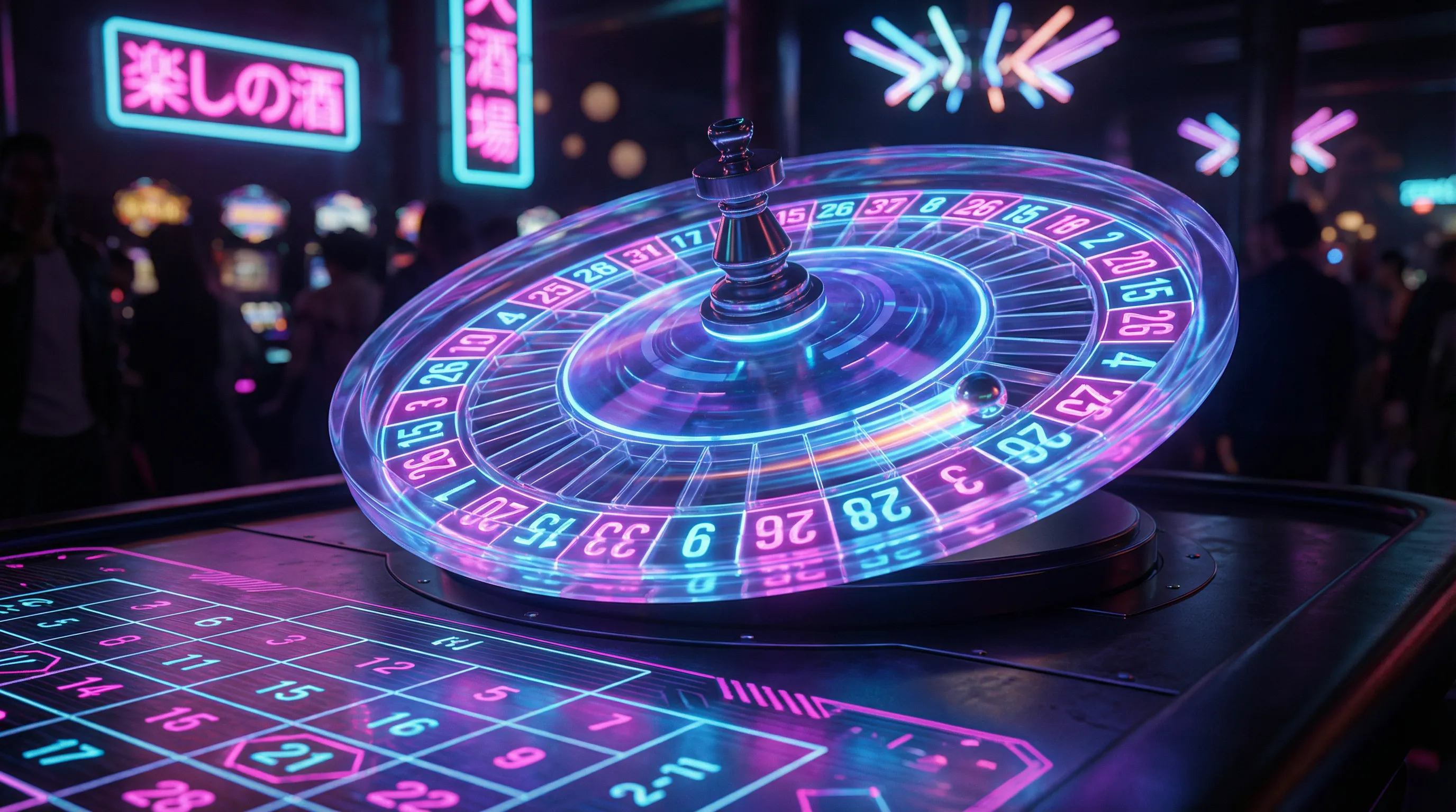 澳门美高梅赛博朋克轮盘赌游戏