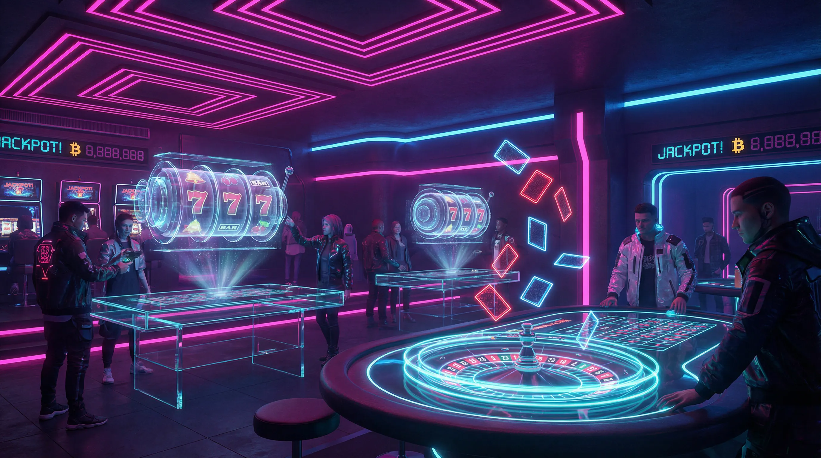 澳门美高梅真人百家乐赛博朋克游戏厅