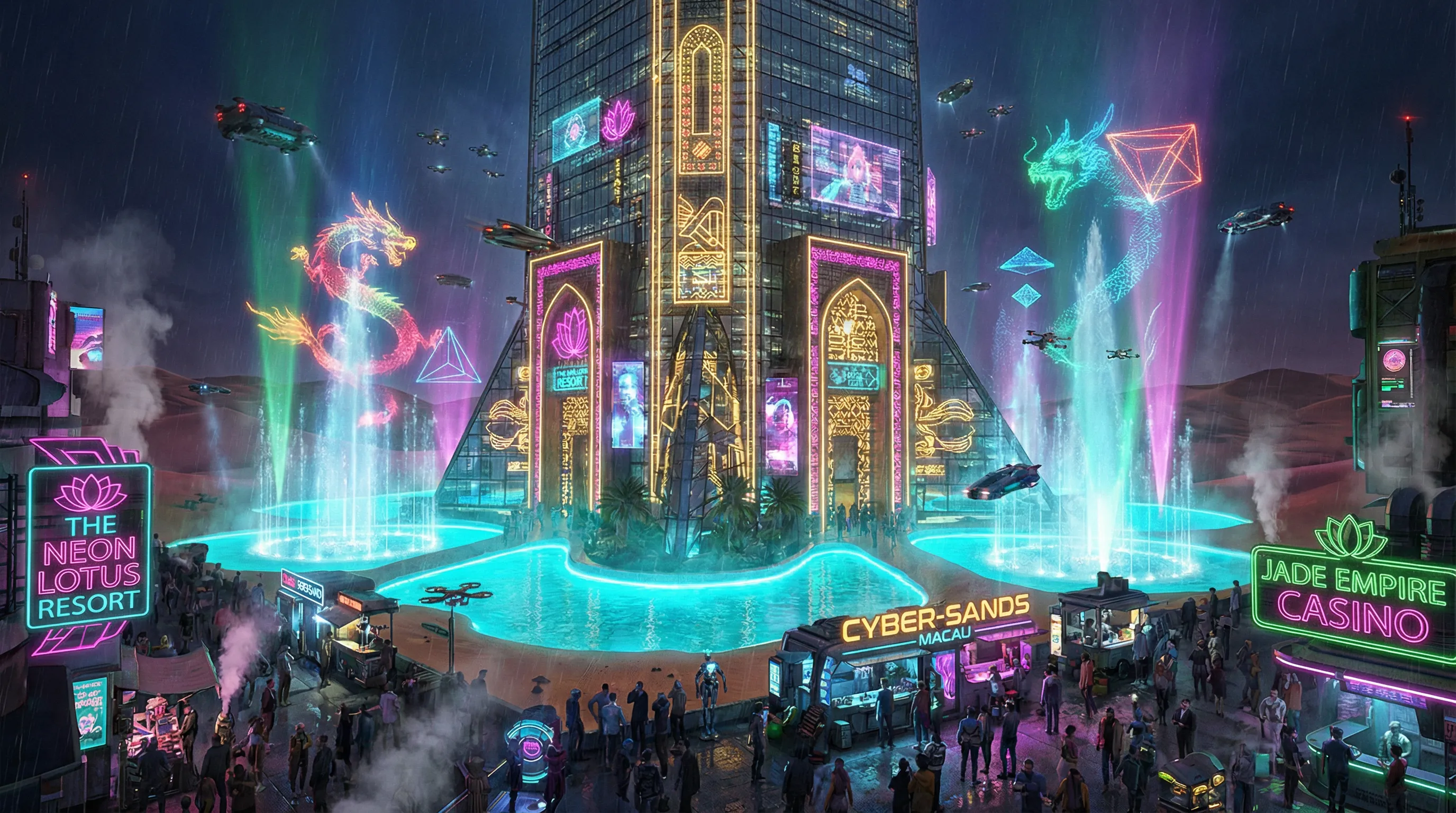 澳门美高梅金沙娱乐城赛博朋克沙漠奇迹